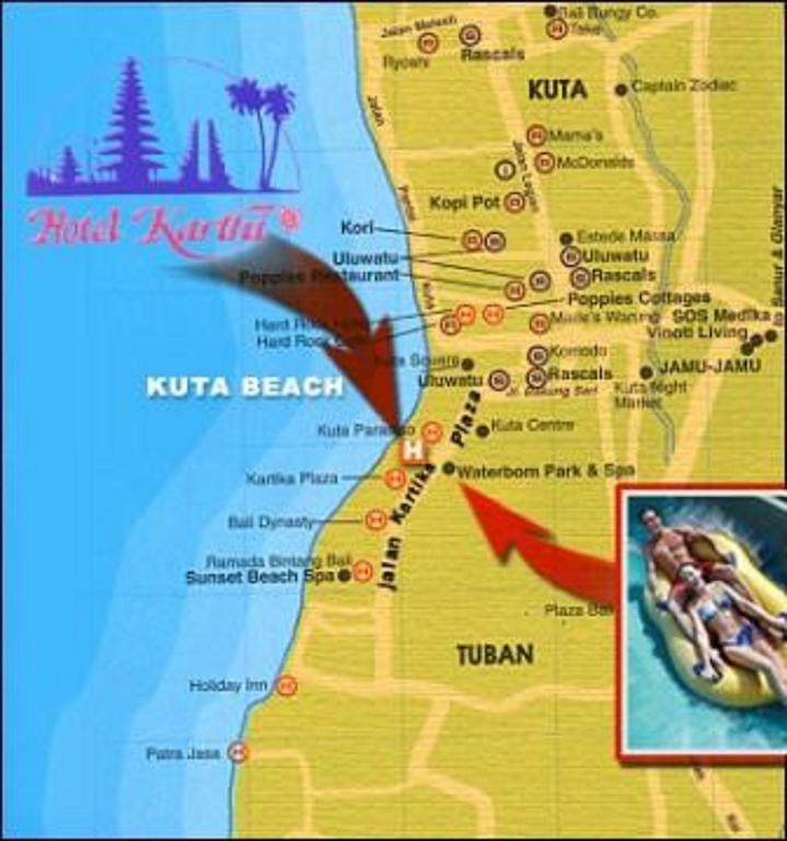 Hotel Karthi Kuta Kuta Lombok Exterior foto